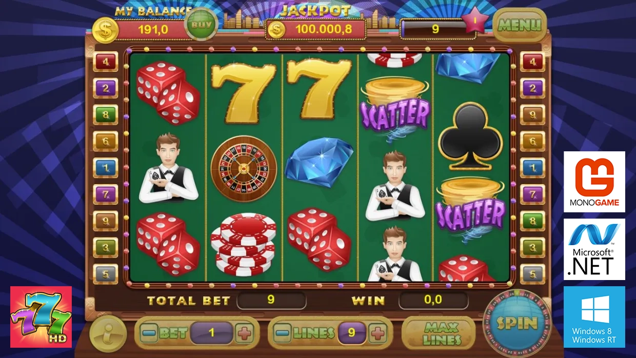 InfiApps's: Slot Bonanza for Windows 8